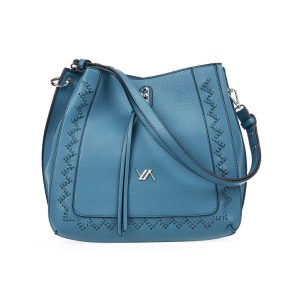 Verde Γυναικεία Τσάντα Ώμου 16-7326 Μπλε