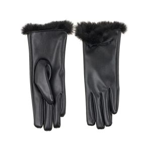 Verde Γυναικεία Γάντια 02-0788 Μαύρο