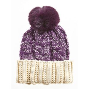 Verde Γυναικείος Σκούφος 12-0358 Μωβ