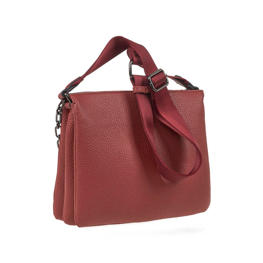 Verde Γυναικεία Τσάντα Χιαστί 16-7600 Κεραμιδί - Image 4