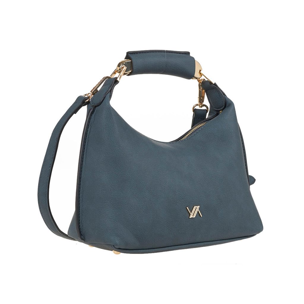 Verde Γυναικεία Τσάντα Χειρός 16-7537 Μπλε - Image 2