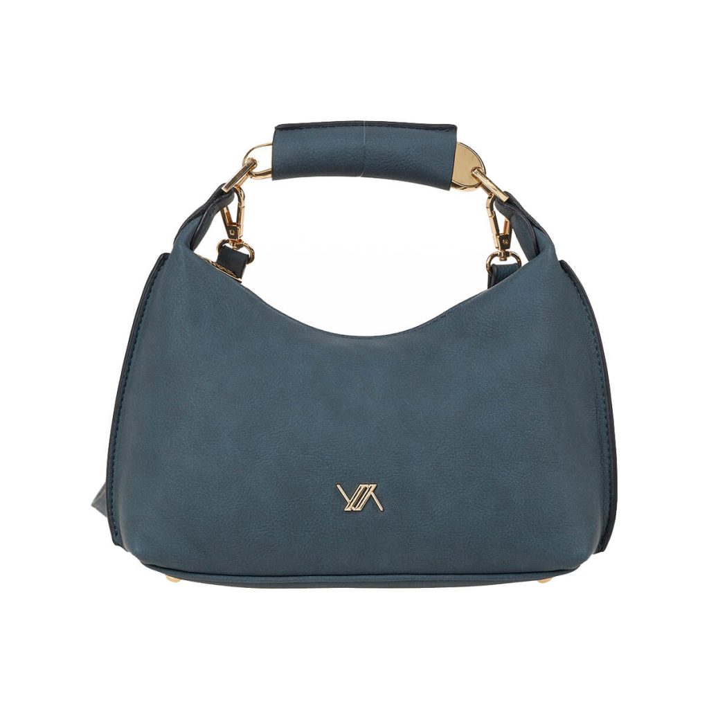 Verde Γυναικεία Τσάντα Χειρός 16-7537 Μπλε