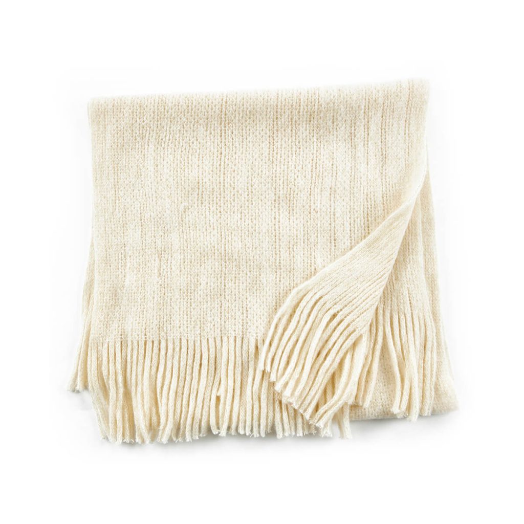 Verde Γυναικείο Κασκόλ 06-1214 Εκρού - Image 2