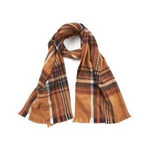 Verde Γυναικείο Κασκόλ 06-1264 Καμηλό