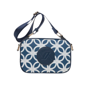 Verde Γυναικεία Τσάντα Χιαστί 16-7694 Μπλε