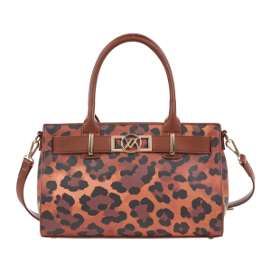 Verde Γυναικεία Τσάντα Χειρός 16-8033 Animal Print