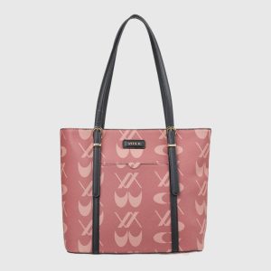 Verde Γυναικεία Τσάντα Ώμου 16-7920 Σκούρο Ροζ