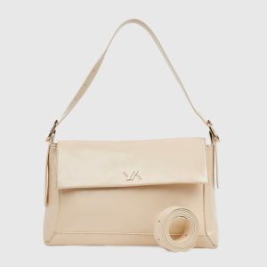 Verde Γυναικεία Τσάντα Ώμου 16-7998 Εκρού