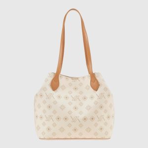 Verde Γυναικεία Τσάντα Ώμου 16-8023 Εκρού