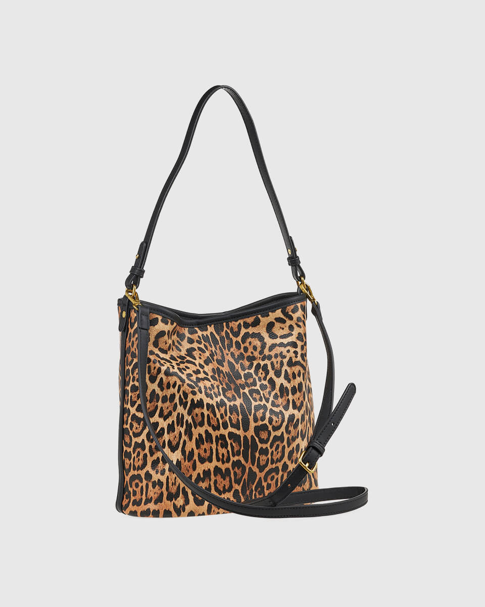 Verde Γυναικεία Τσάντα Ώμου 16-8035 Animal Print - Image 4