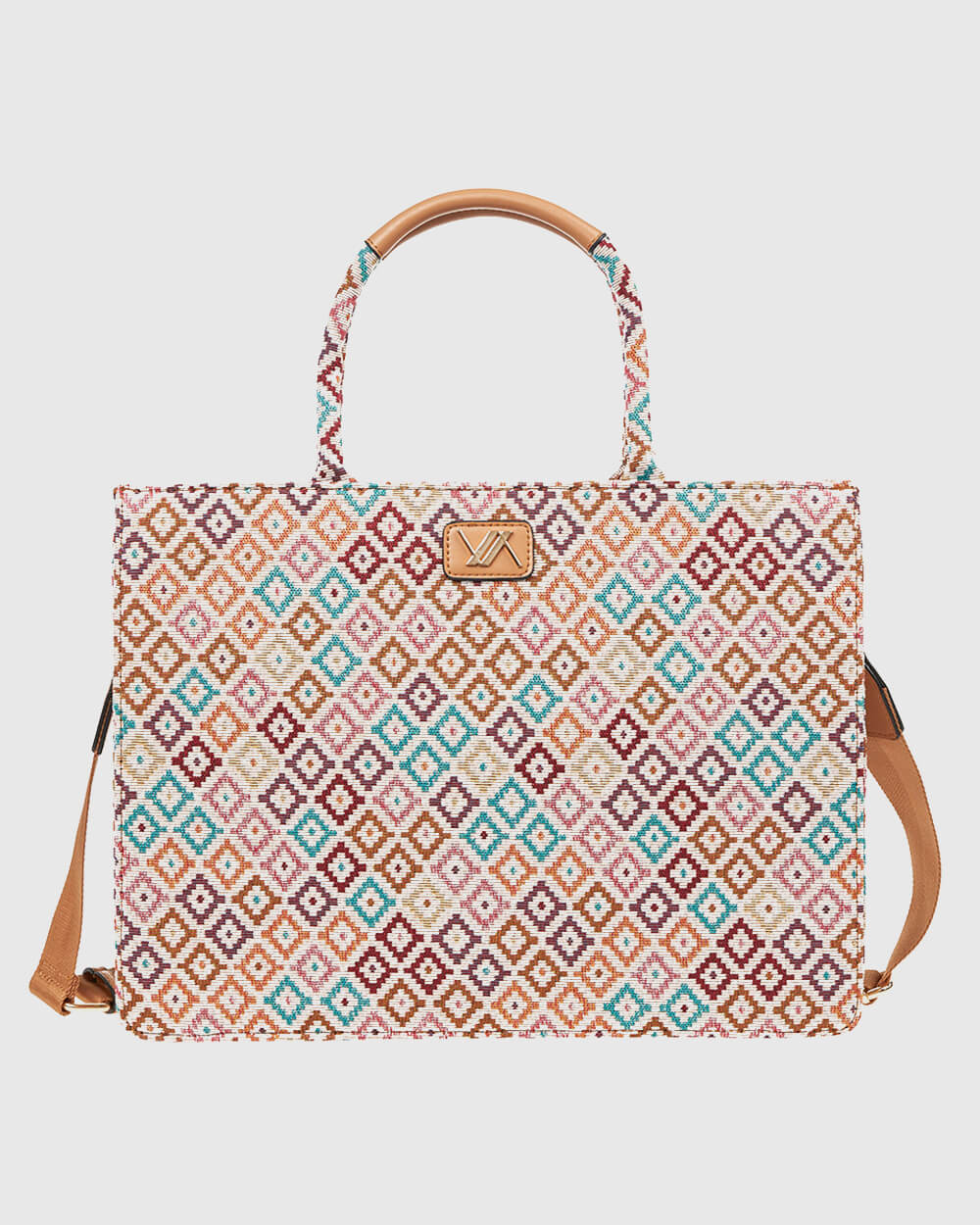 Verde Γυναικεία Τσάντα Χειρός 16-7721 Πολύχρωμο