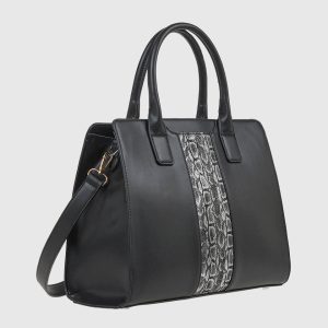 Verde Γυναικεία Τσάντα Χειρός 16-7838 Μαύρο