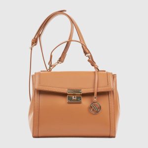 Verde Γυναικεία Τσάντα Χειρός 16-7949 Μπεζ