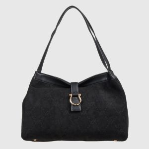 Verde Γυναικεία Τσάντα Ώμου 16-8260 Μαύρο