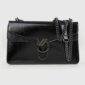 Verde Γυναικεία Τσάντα Ώμου 16-8277 Μαύρο