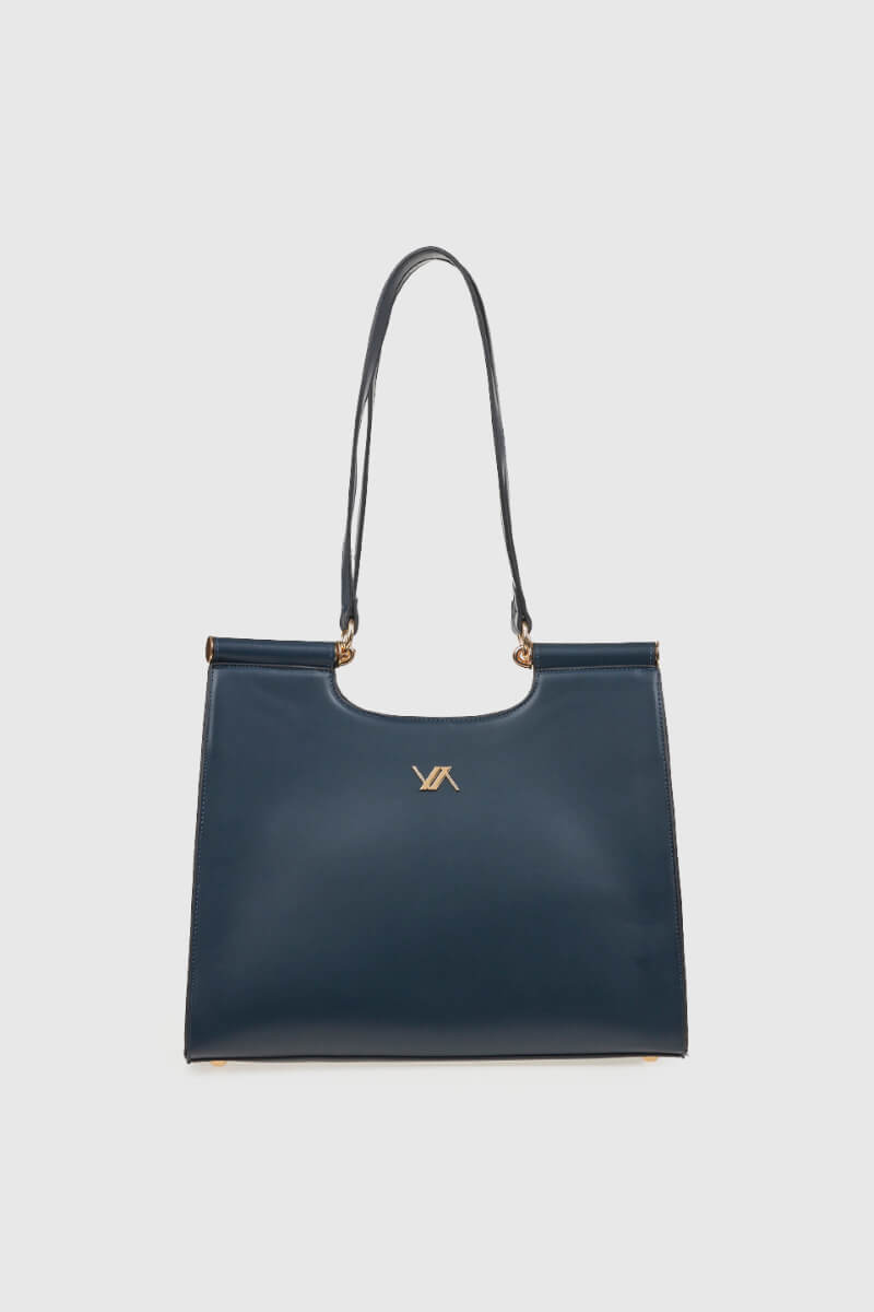 Verde Γυναικεία Τσάντα Ώμου 16-8278 Μπλε