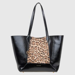 Verde Γυναικεία Τσάντα Ώμου 16-8306 Μαύρο