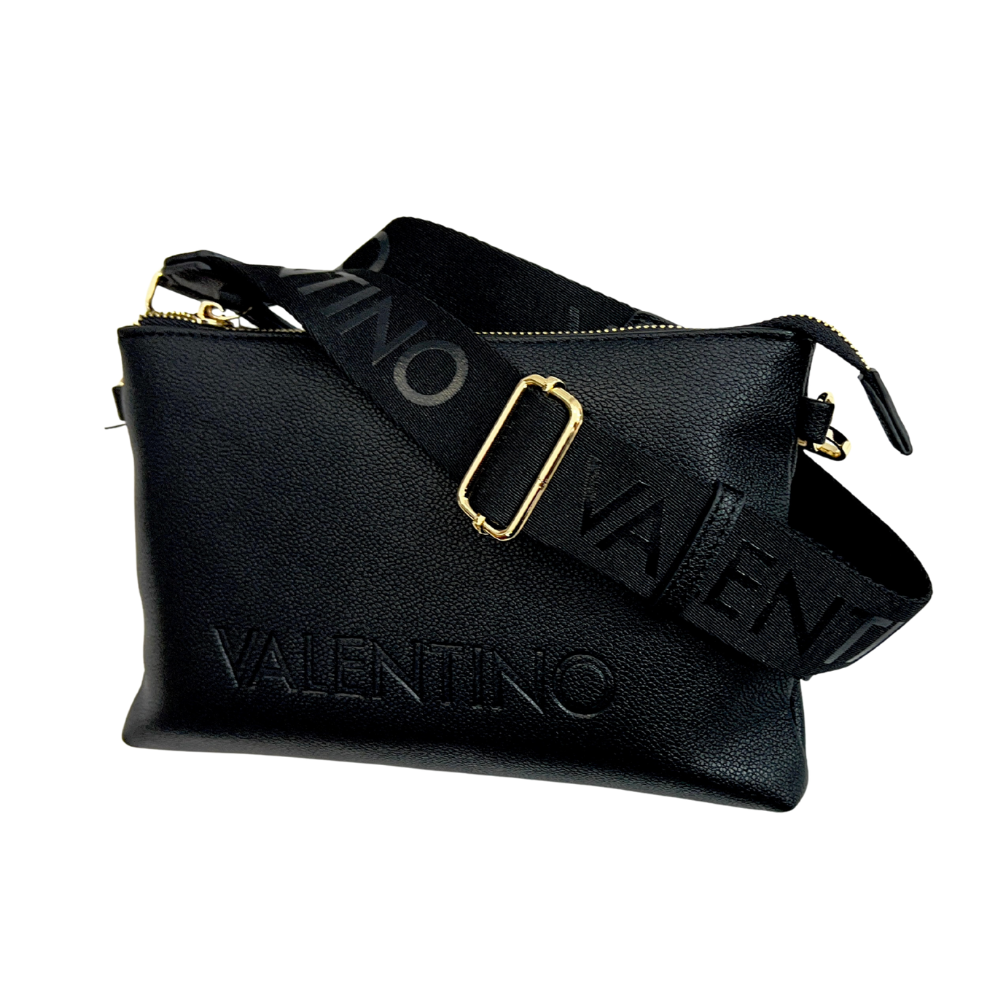 Valentino Γυναικεία Τσάντα Χιαστί 46LVBS9EO18 Μαύρο - Image 2