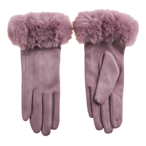 Verde Γυναικεία Γάντια 02-0800 Λιλά