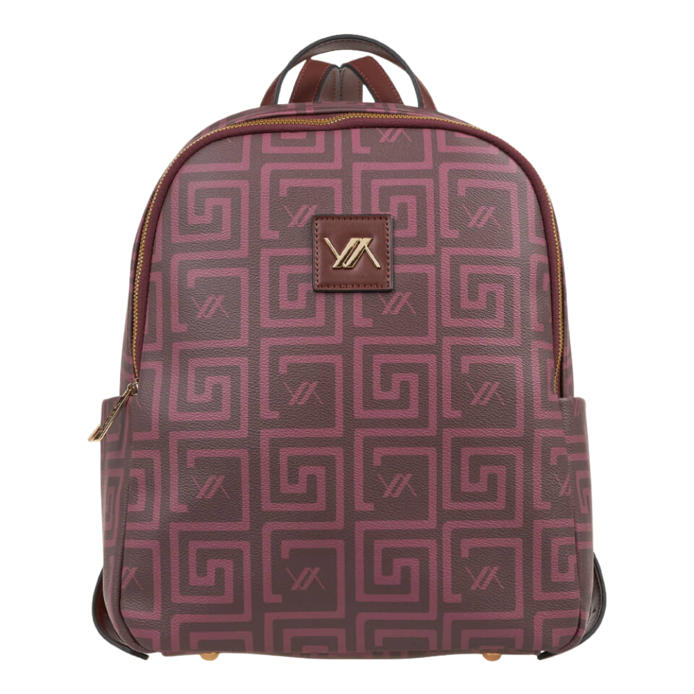 Verde Γυναικεία Τσάντα Πλάτης 16-8071 Μπορντό