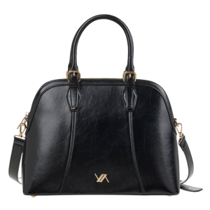 Verde Γυναικεία Τσάντα Χειρός 16-8121 Μαύρο