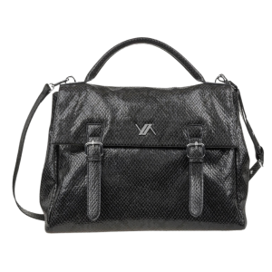 Verde Γυναικεία Τσάντα Χειρός 16-8133 Μαύρο