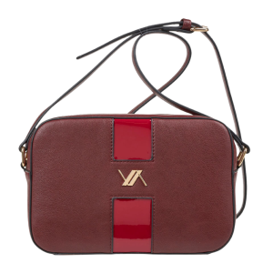 Verde Γυναικεία Τσάντα Χιαστί 16-8243 Μπορντό