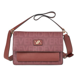 Verde Γυναικεία Τσάντα Χιαστί 16-8287 Μπορντό