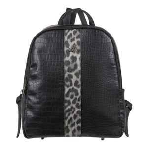 Verde Γυναικεία Τσάντα Πλάτης 16-8317 Μαύρο