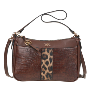 Verde Γυναικεία Τσάντα Ώμου 16-8318 Καφέ