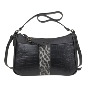 Verde Γυναικεία Τσάντα Ώμου 16-8318 Μαύρο