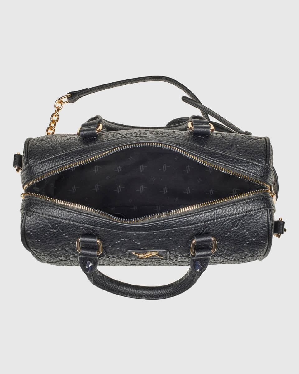 Verde Γυναικεία Τσάντα Χειρός 16-8116 Μαύρο - Image 3