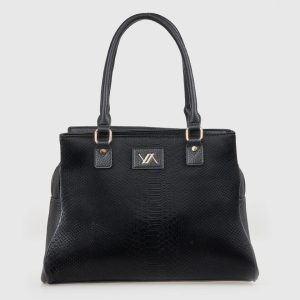 Verde Γυναικεία Τσάντα Χειρός 16-8281 Μαύρο