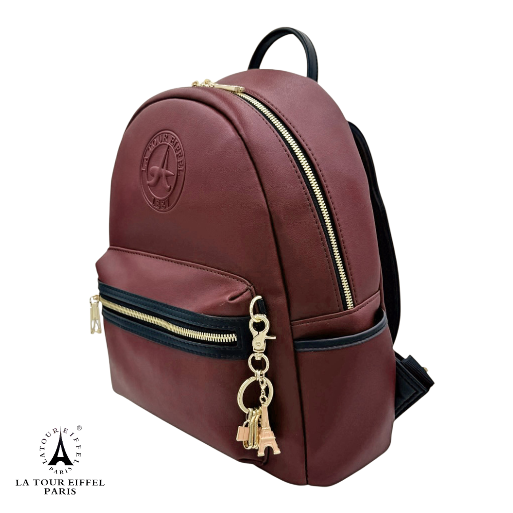 Σακίδιο Πλάτης La Tour Eiffel N58-142030-3MH Μπορντό - Image 3