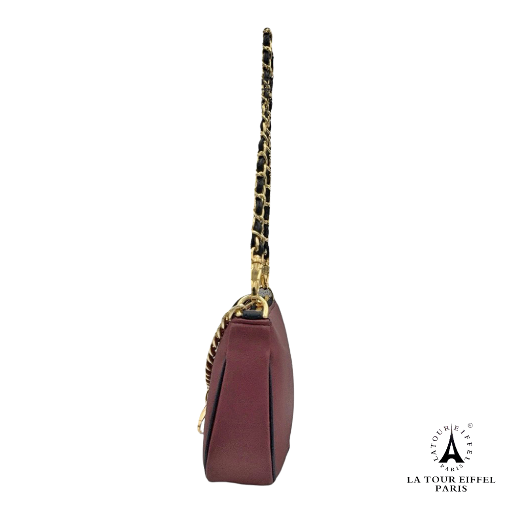 La Tour Eiffel Γυναικείο Τσαντάκι Χιαστί N58-201021-1B Μπορντό - Image 5