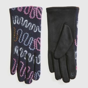 Verde Γυναικεία Γάντια 02-0802 Μπλε