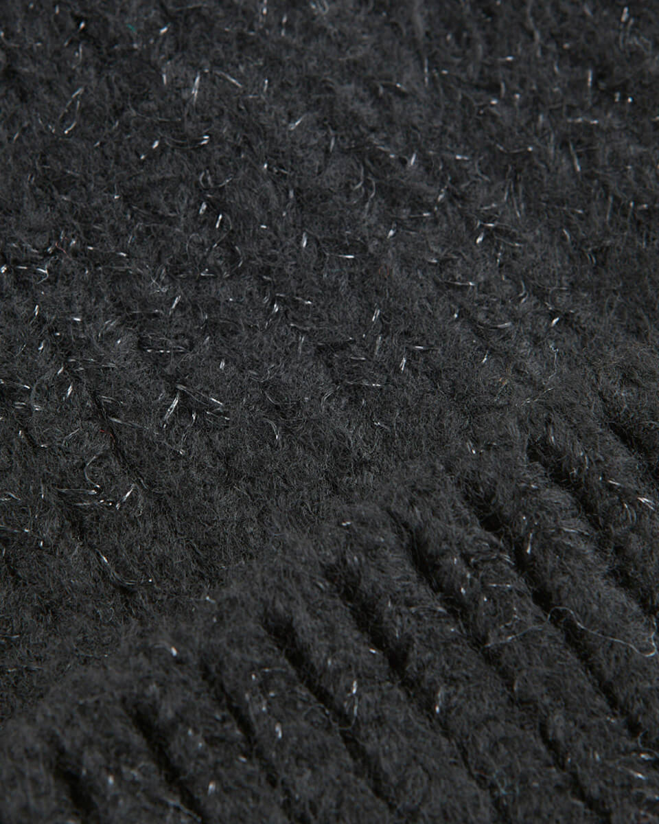 Verde Γυναικείος Σκούφος 12-0389 Μαύρο - Image 2