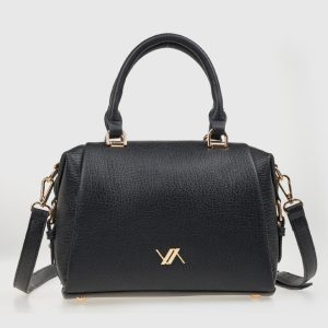 Verde Γυναικεία Τσάντα Χειρός 16-8151 Μαύρο