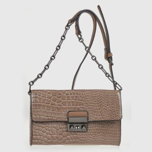 Verde Γυναικεία Τσάντα Χιαστί 16-8169 Πούρο