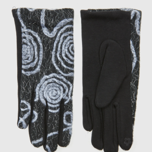 Verde Γυναικεία Γάντια 02-0830 Μαύρο