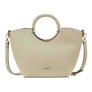 Verde Γυναικεία Τσάντα Χειρός 16-8342 Εκρού