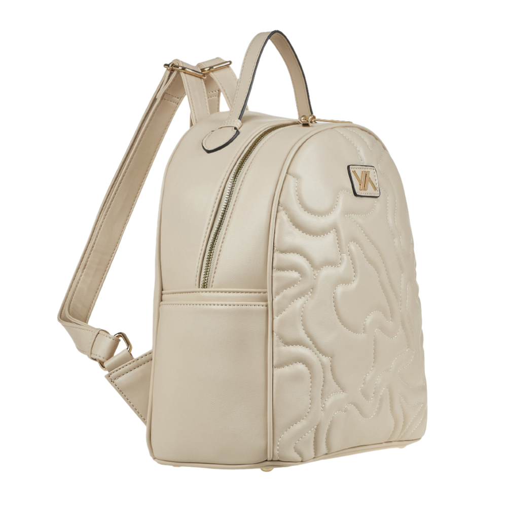 Verde Γυναικεία Τσάντα Πλάτης 16-8363 Εκρού - Image 4