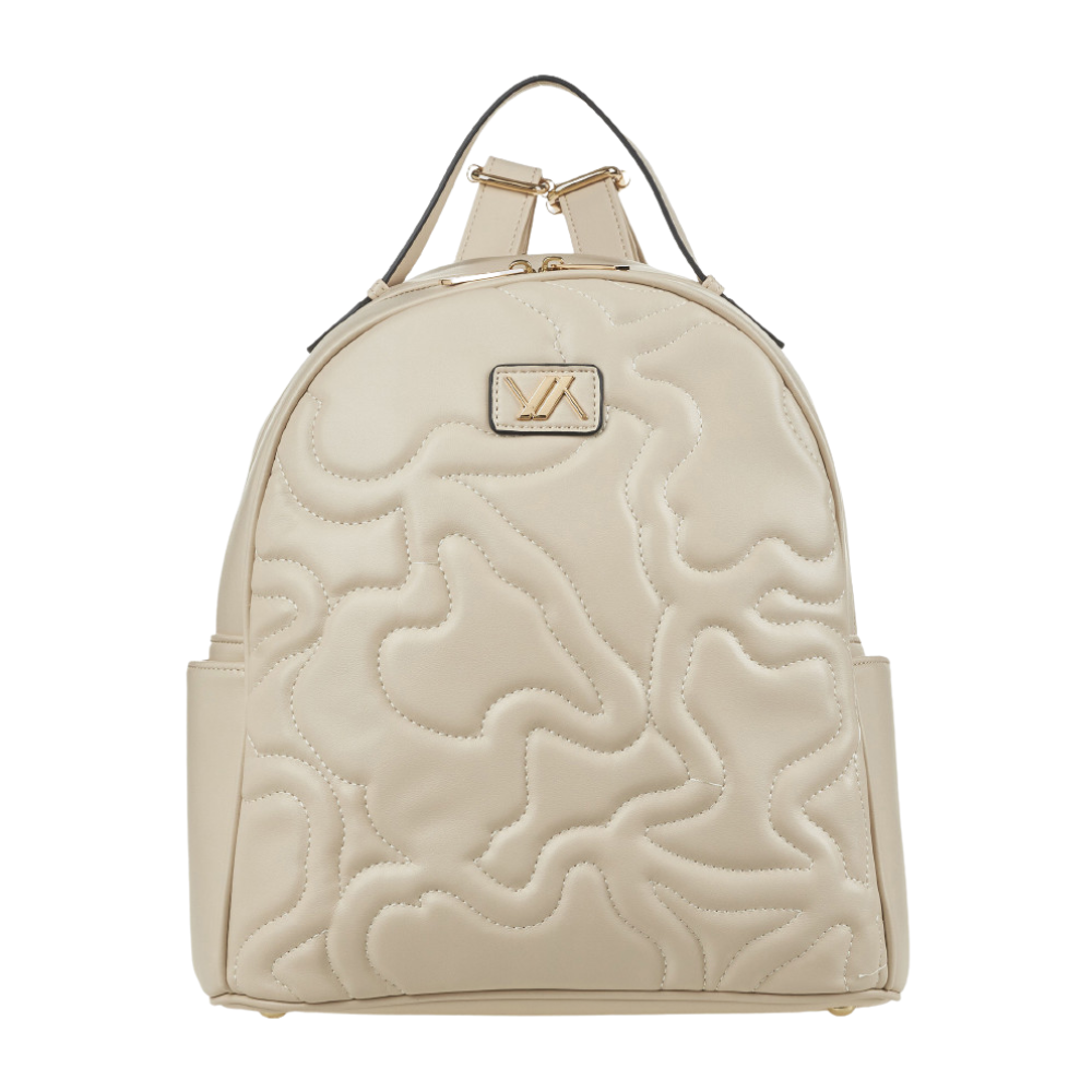 Verde Γυναικεία Τσάντα Πλάτης 16-8363 Εκρού