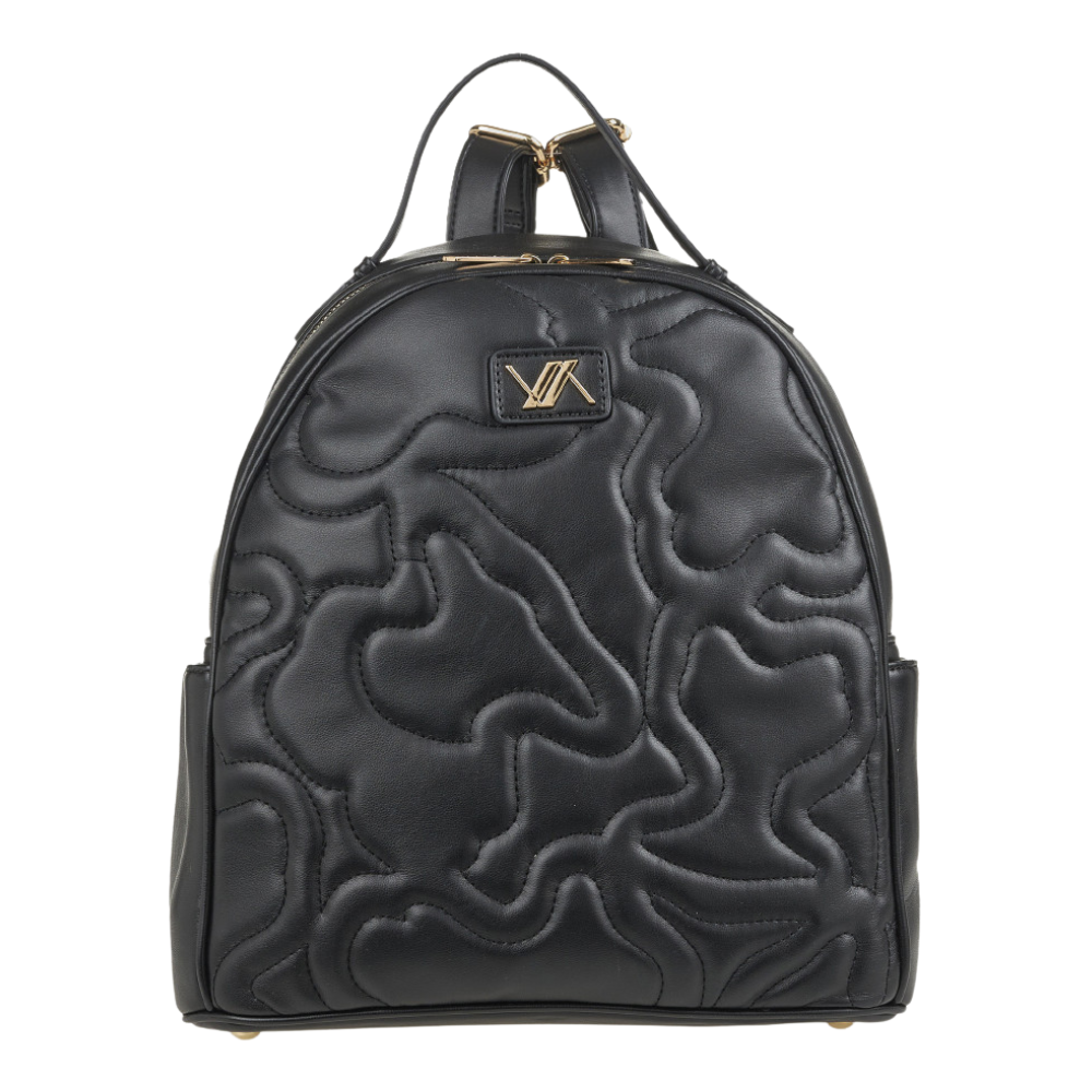 Verde Γυναικεία Τσάντα Πλάτης 16-8363 Μαύρο