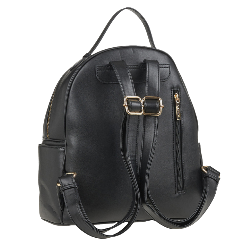 Verde Γυναικεία Τσάντα Πλάτης 16-8363 Μαύρο - Image 4