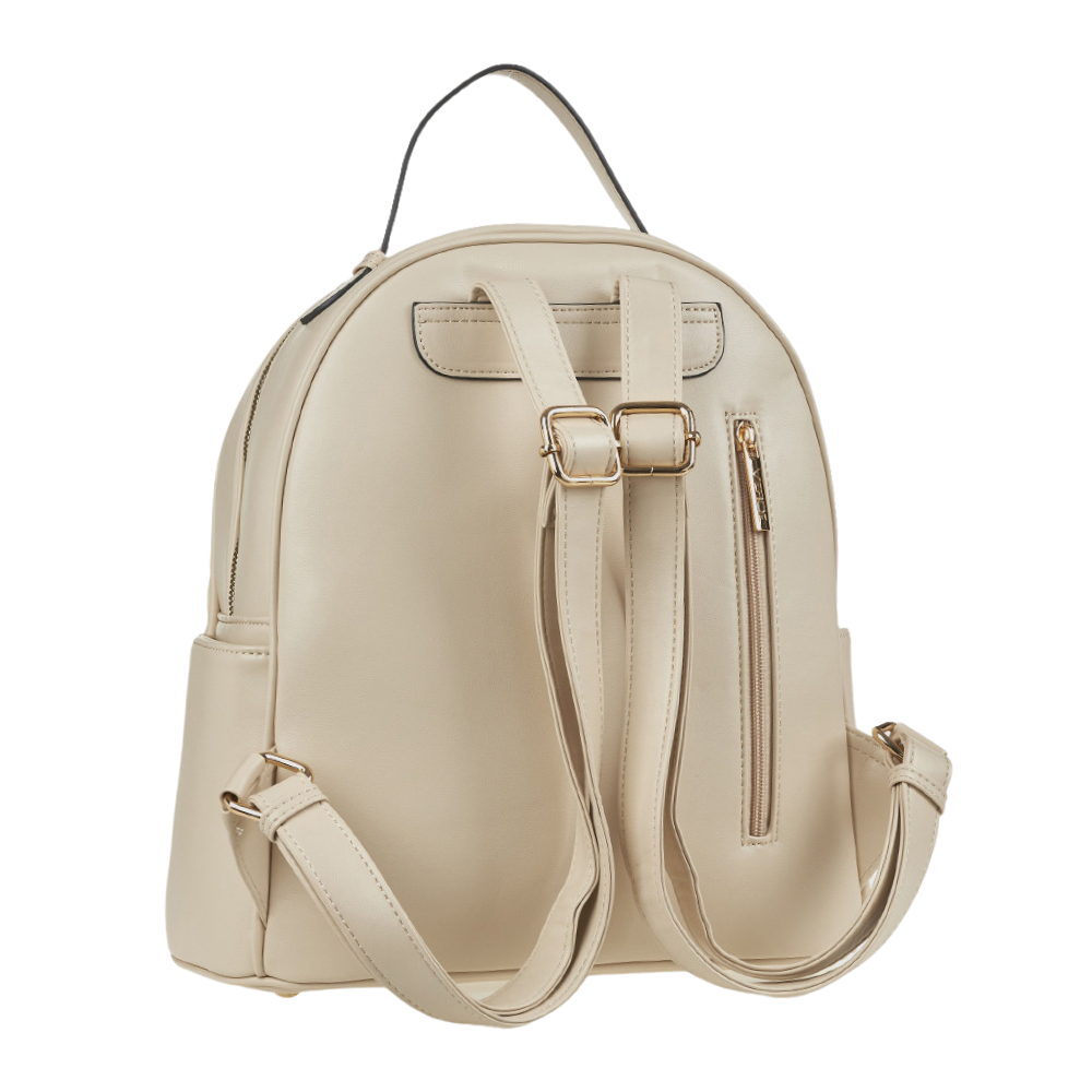 Verde Γυναικεία Τσάντα Πλάτης 16-8363 Εκρού - Image 2