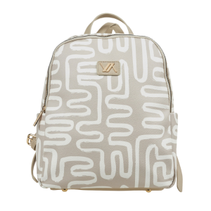 Verde Γυναικεία Τσάντα Πλάτης 16-8392 Μπεζ