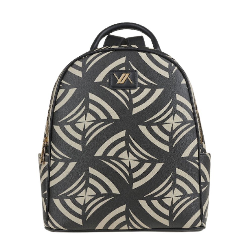 Verde Γυναικεία Τσάντα Πλάτης 16-8399 Μαύρο