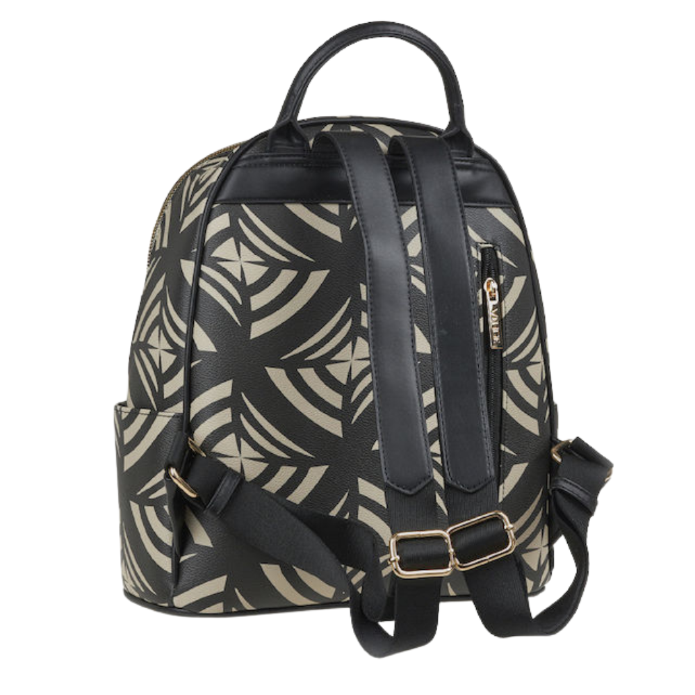 Verde Γυναικεία Τσάντα Πλάτης 16-8399 Μαύρο - Image 3