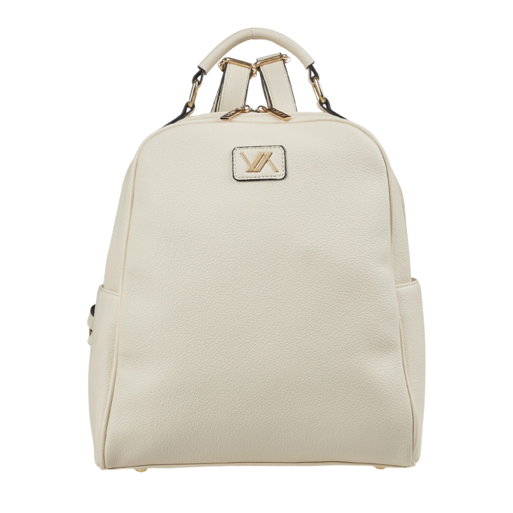 Verde Γυναικεία Τσάντα Πλάτης 16-8413 Εκρού